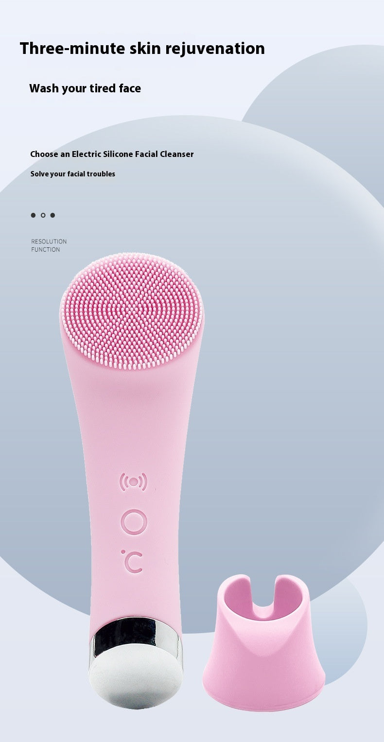 GlowSonic Heated Facial Cleansing Brush