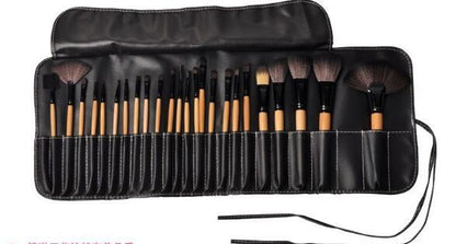 Complete 24-Piece Makeup Brush Kit for Effortless Beauty