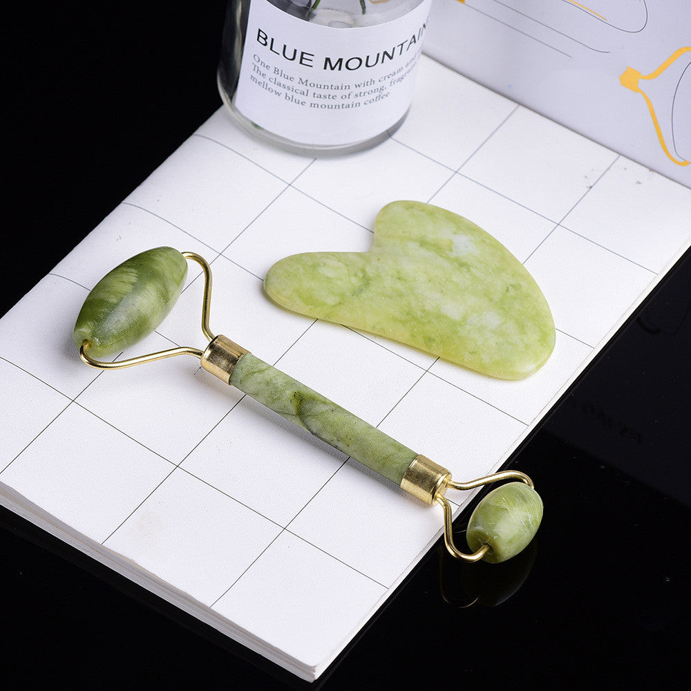 GlowStone Facial Roller & Gua Sha Kit