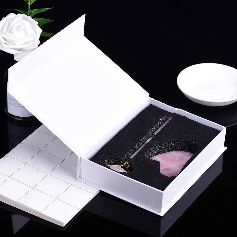 GlowStone Facial Roller & Gua Sha Kit