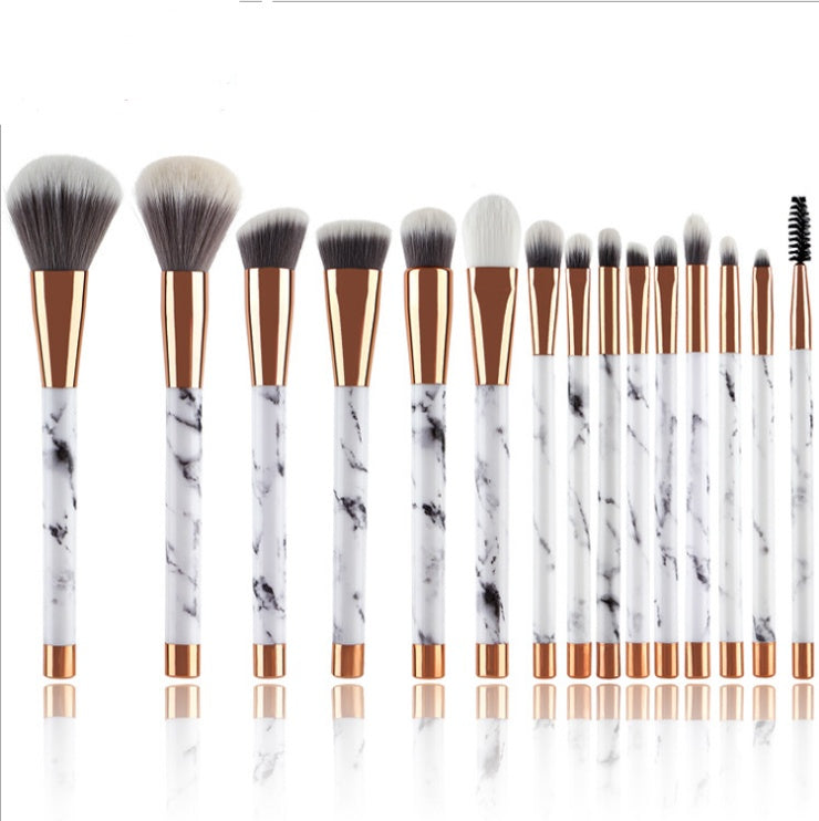 MarbleTouch Beauty Brush Kit for Smooth & Stunning Makeup