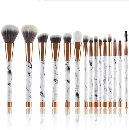 MarbleTouch Beauty Brush Kit for Smooth & Stunning Makeup