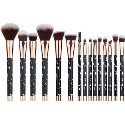 MarbleTouch Beauty Brush Kit for Smooth & Stunning Makeup
