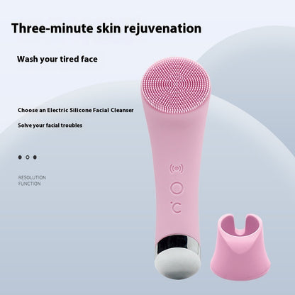 GlowSonic Heated Facial Cleansing Brush