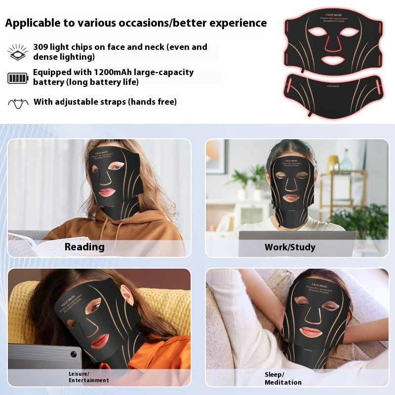 Radiance Boost LED Facial Glow Mask