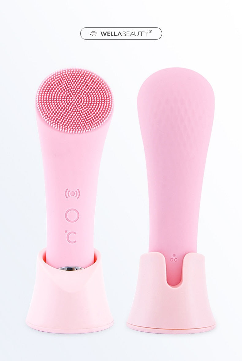 GlowSonic Heated Facial Cleansing Brush